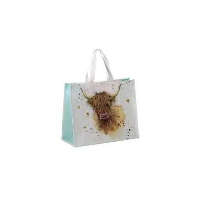 Highland Cow Reusable Shopping Bag