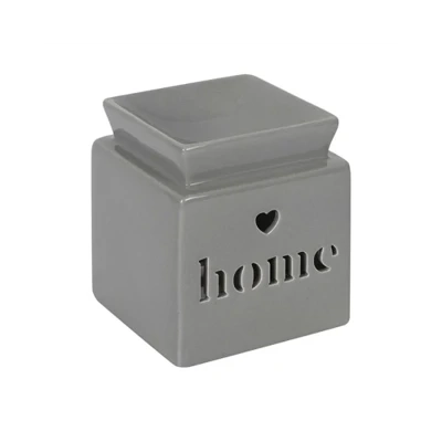 Grey Cut Out Oil Burner