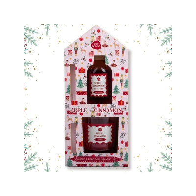 Hut Diffuser & Candle set - Apple & Cinnamon Hut Diffuser & Candle set - Apple & Cinnamon