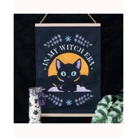 In My Witch Era Bat Cat Fabric Wa..