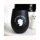 Keep Your Spirits Up Stemless Ghost Glass