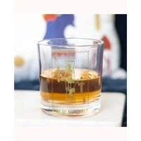 King of My Heart Drinking Glass