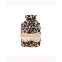 Leopard Faux Fur Hot Water Bottle..