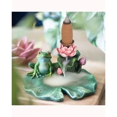 Lily Pad Backflow Incense Burner