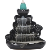 Lotus Leaf Waterfall Ceramic Back..