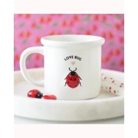 Love Bug Mug with 3D Ladybird