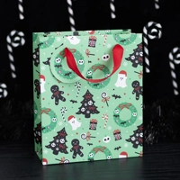 Merry Creepmas Print Gift Bag