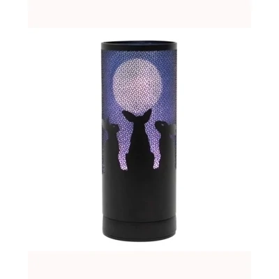 Moon Gazing Hares Aroma Lamp by Lisa Parker