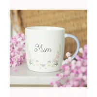 Mum Pastel Floral Mug