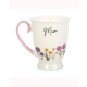 Mum Wildflower Pedestal Mug