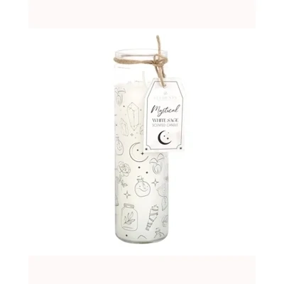 Mystical White Sage Tube Candle