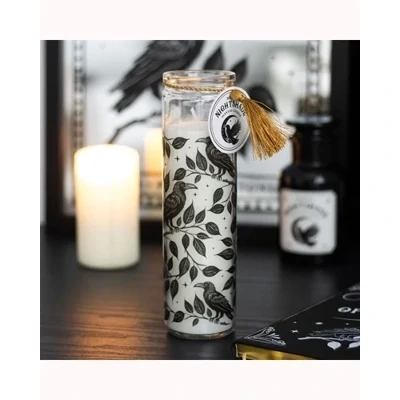 Mystic Raven Deadly Nightshade Tube Candle
