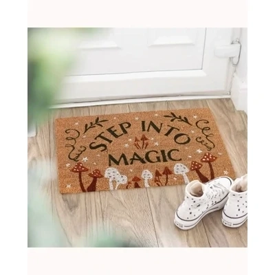 Natural Step Into Magic Doormat
