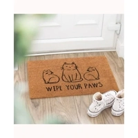 Natural Wipe Your Paws Cat Doormat