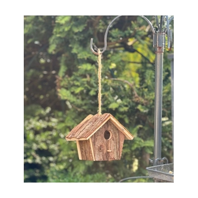 Natural Wooden Birdhouse Natural Wooden Birdhouse