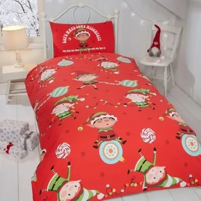 Naughty Elves Duvet Cover