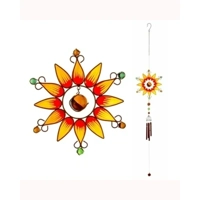 Orange Sunflower Windchime