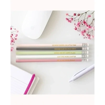 Pack of 5 Literature Inspired Pencils
