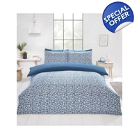 Pebbles Geo Blue - King Size