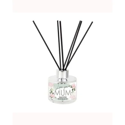 Personalised Abstract Rose Reed Diffuser