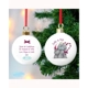 Personalised Me To You Couple Christmas Bauble