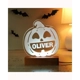 Personalised Pumpkin Wooden LED Light
