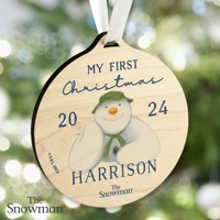Personalised The Snowman My First..