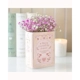 Pink Book Shaped Vase