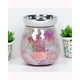 Pink Crackle Electric Burner