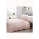 Pintuck Blush Duvet Set