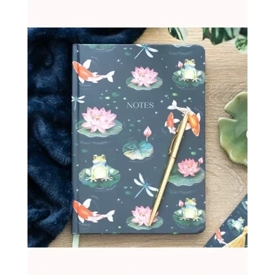 Pond Print A5 Notebook