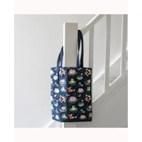 Pond Print Polycotton Tote Bag