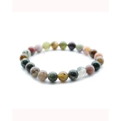 Power Bracelet - Moss Agate