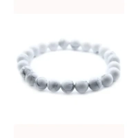Power Bracelet - White Jasper