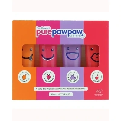 Pure Paw Paw Ointment 4 x 25g Gift Set for Lips and Skin