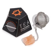 Raw Gemstone Tea Strainer - Carne..