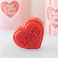 Red Love Heart Shaped Valentine's..
