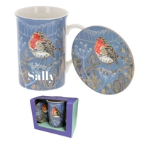 Robin Mug & Coaster Set