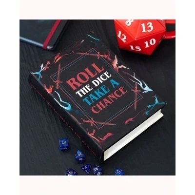 Roll the Dice, Take a Chance Book Shaped Storage Box