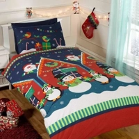 Santa's Grotto Duvet Cover Set
