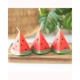 Set of 3 Watermelon Shaped Candles