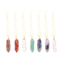 Set of 7 Hanging Crystal Tree Dec..