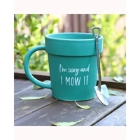 Sexy and I Mow It Pot Mug and Sho..