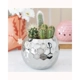 Silver Disco Ball Vase