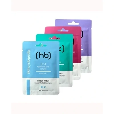 Skincyclopedia Sheet Mask Bundle (4 x 20ml)