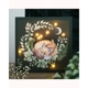 Sleeping Fox Light Up Canvas Plaque