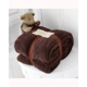 Teddy Collection Throw Chocolate 130cm x 180cm