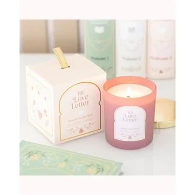 The Love Letter Rose & Vanilla Musk Candle