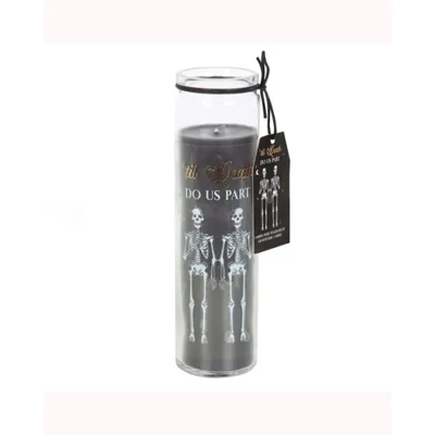 Til Death Do Us Part Amber Noir Tube Candle