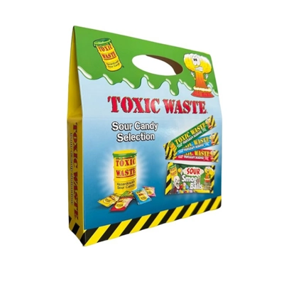 Toxic Waste Sour Candy Selection Box 150g